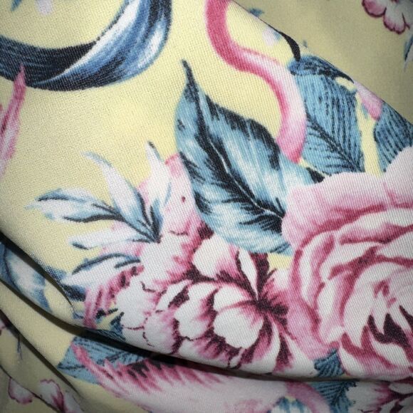 Torrid Swim Top Womens 5F Pink Floral Midkini Underwire Adjustble - Picture 3 of 8